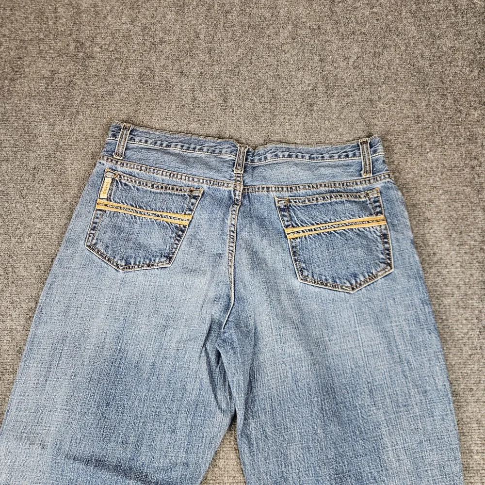 Cinch Westin Mens Jeans 36x32 Medium Wash Straight Leg Denim MB98534001